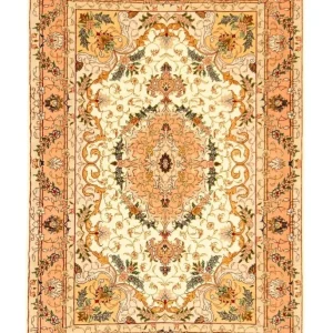 Persisk teppe - Tabriz - Royal - 150 x 100 cm - beige