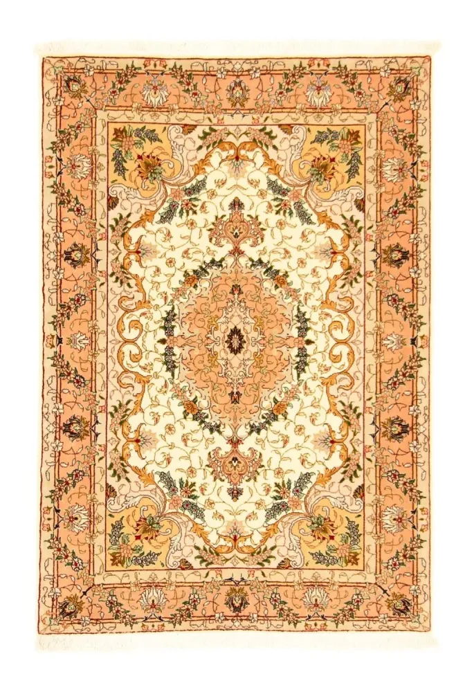 Persisk teppe - Tabriz - Royal - 150 x 100 cm - beige
