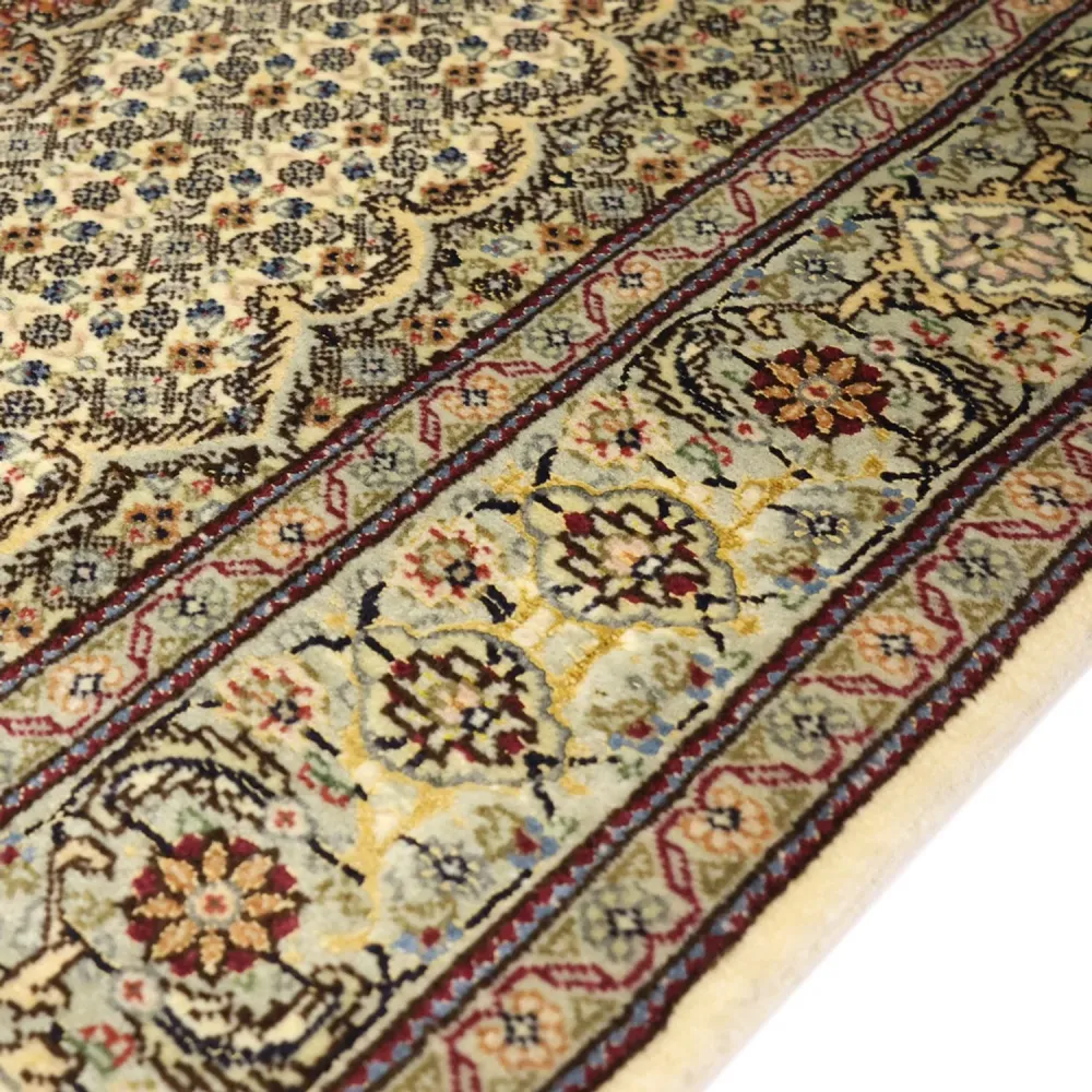 Persisk teppe - Tabriz - Royal - 150 x 102 cm - olivengrønn