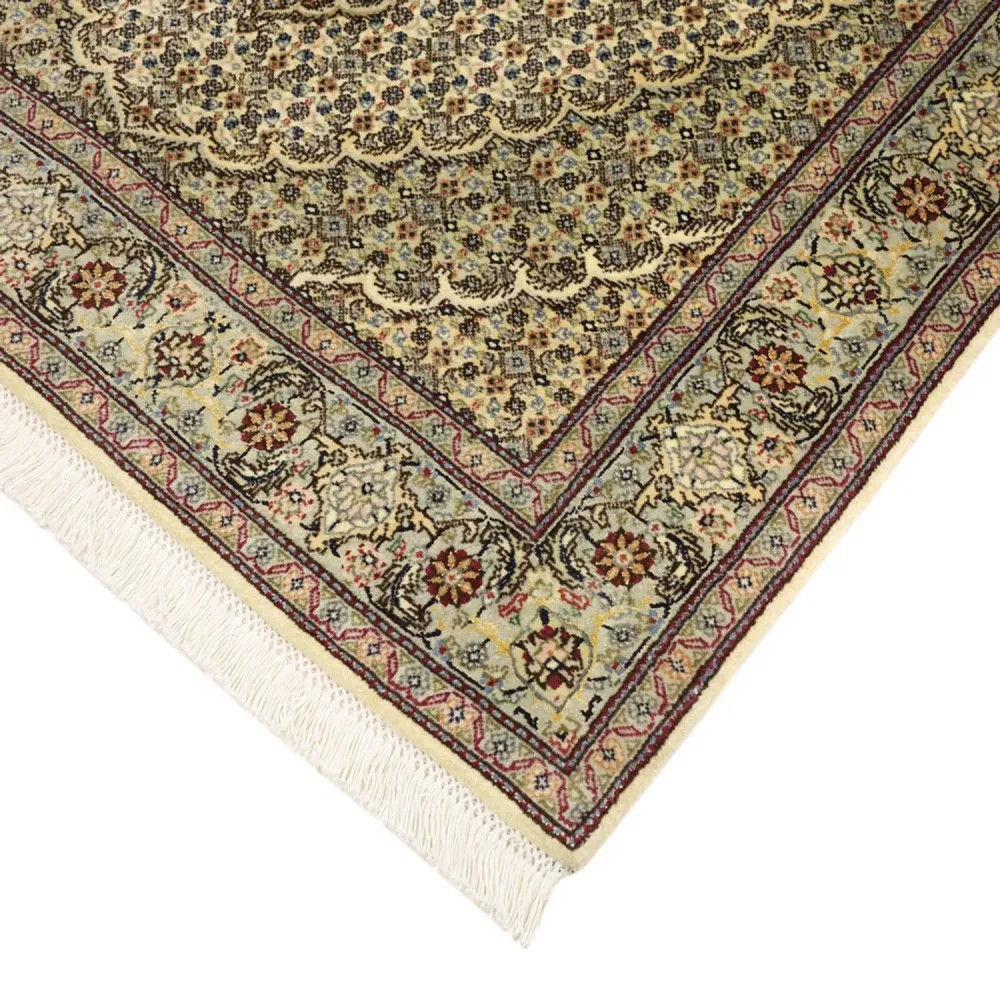 Persisk teppe - Tabriz - Royal - 150 x 102 cm - olivengrønn