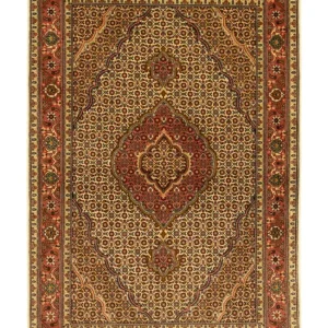 Persisk teppe - Tabriz - Royal - 150 x 102 cm - beige
