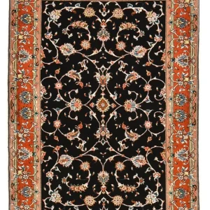 Persisk teppe - Tabriz - Royal - 150 x 102 cm - mørkeblå