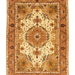 Persisk teppe - Tabriz - Royal - 150 x 103 cm - beige