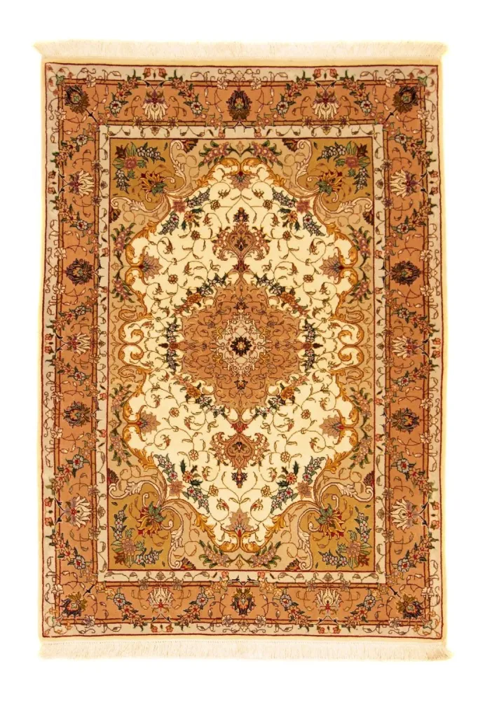 Persisk teppe - Tabriz - Royal - 150 x 103 cm - beige