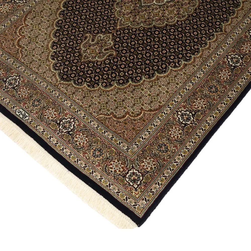 Persisk teppe - Tabriz - Royal - 150 x 99 cm - mørk beige
