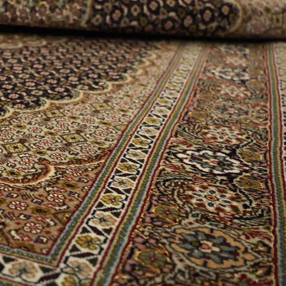 Persisk teppe - Tabriz - Royal - 150 x 99 cm - mørk beige