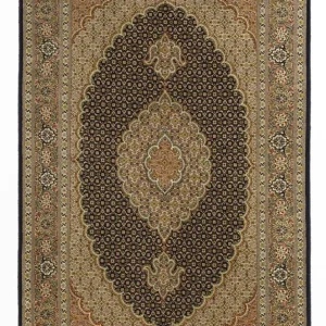 Persisk teppe - Tabriz - Royal - 150 x 99 cm - mørk beige