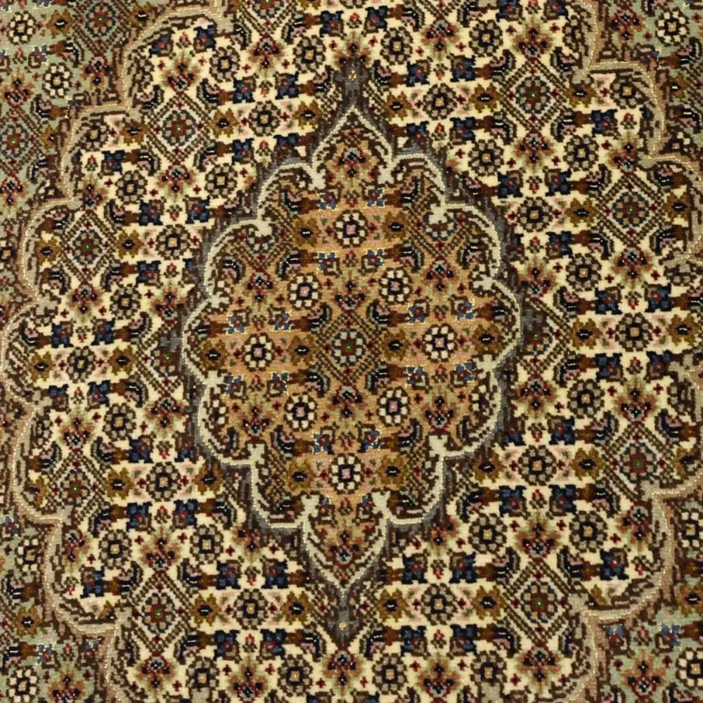 Persisk teppe - Tabriz - Royal - 151 x 100 cm - olivengrønn