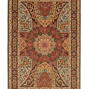 Persisk teppe - Tabriz - Royal - 151 x 102 cm - flerfarget