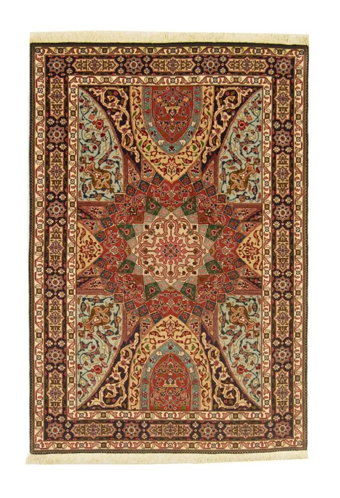 Persisk teppe - Tabriz - Royal - 151 x 102 cm - flerfarget