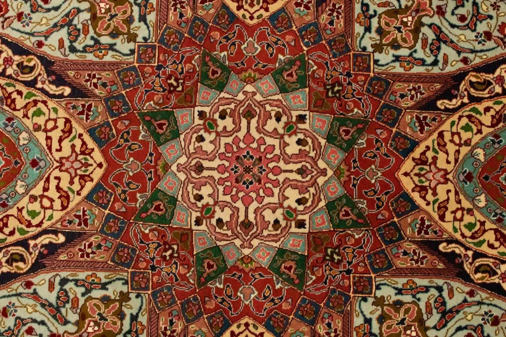 Persisk teppe - Tabriz - Royal - 151 x 102 cm - flerfarget