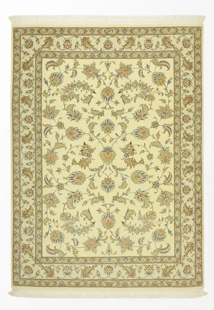 Persisk teppe - Tabriz - Royal - 151 x 108 cm - beige