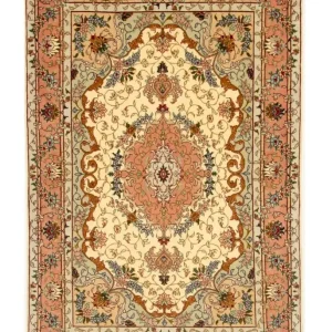 Persisk teppe - Tabriz - Royal - 152 x 100 cm - beige