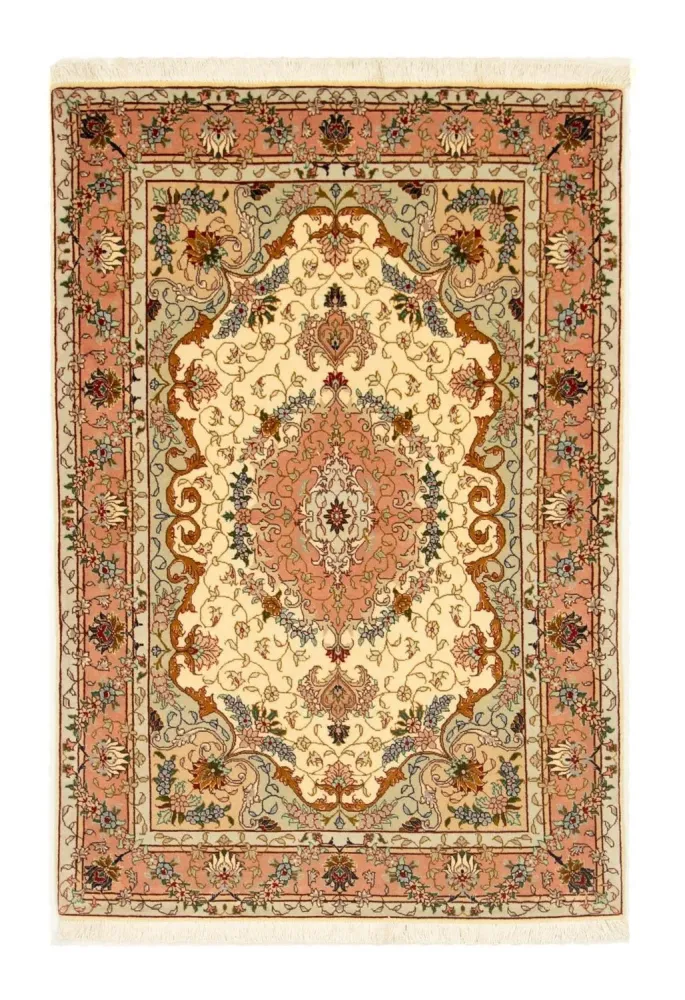 Persisk teppe - Tabriz - Royal - 152 x 100 cm - beige
