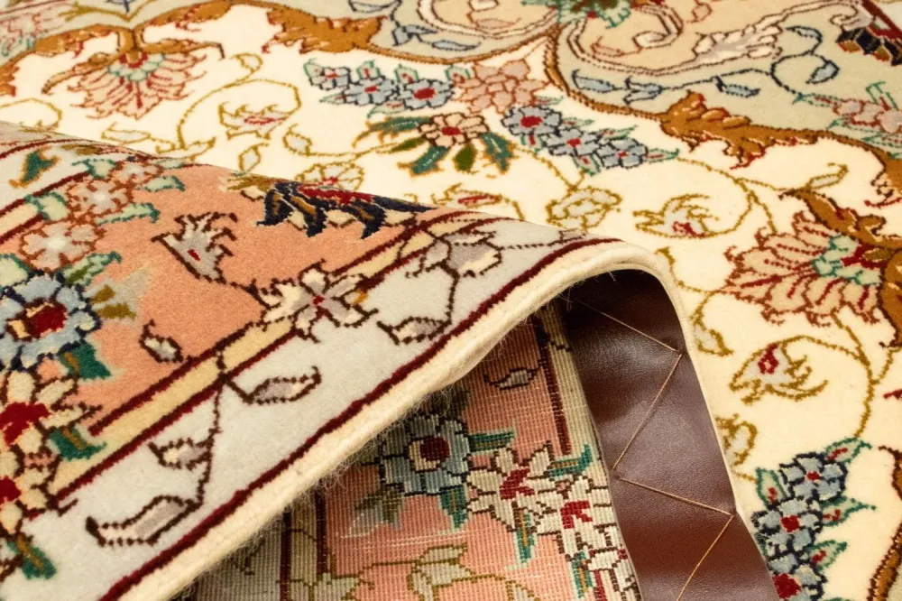 Persisk teppe - Tabriz - Royal - 152 x 100 cm - beige