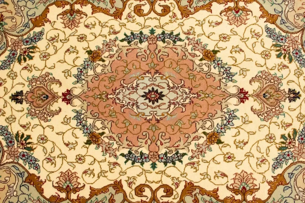 Persisk teppe - Tabriz - Royal - 152 x 100 cm - beige