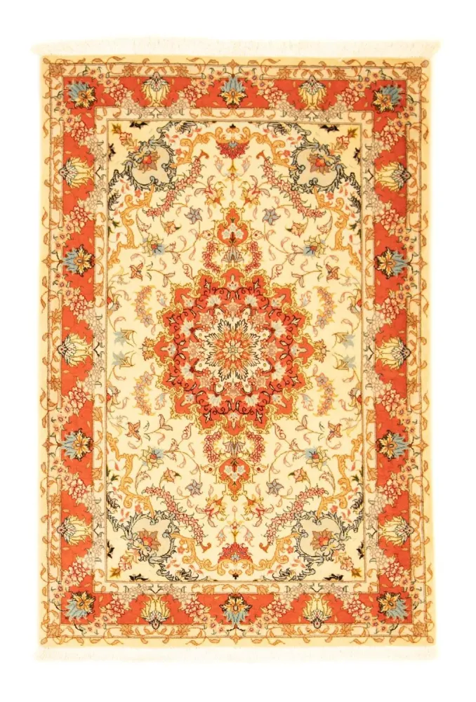 Persisk teppe - Tabriz - Royal - 152 x 100 cm - beige