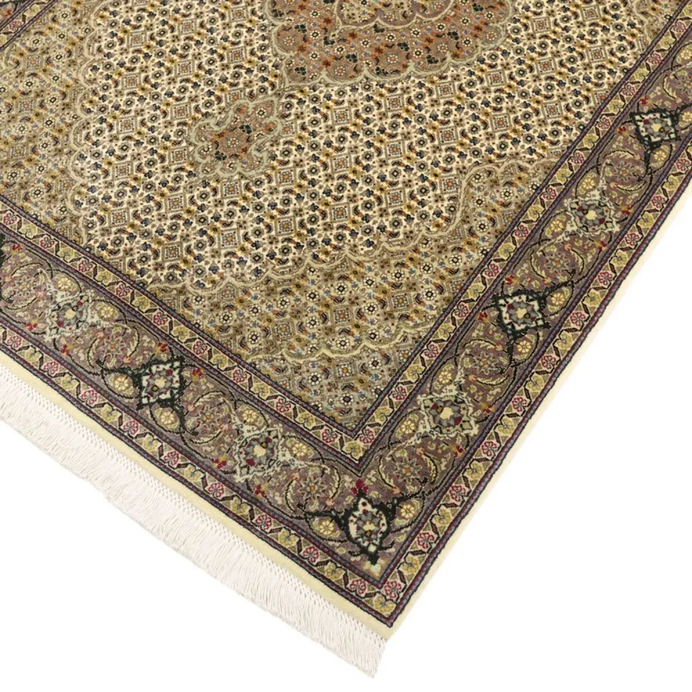 Persisk teppe - Tabriz - Royal - 152 x 101 cm - olivengrønn