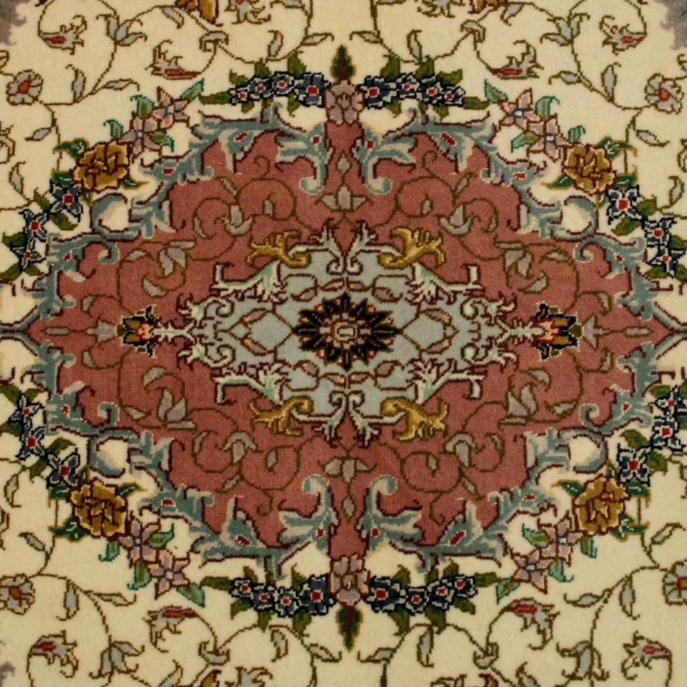 Persisk teppe - Tabriz - Royal - 152 x 102 cm - beige