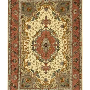 Persisk teppe - Tabriz - Royal - 152 x 102 cm - beige