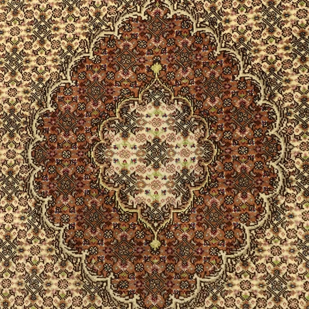 Persisk teppe - Tabriz - Royal - 152 x 103 cm - olivengrønn