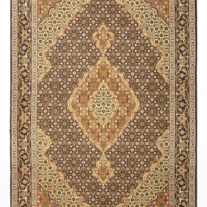Persisk teppe - Tabriz - Royal - 152 x 104 cm - mørk beige