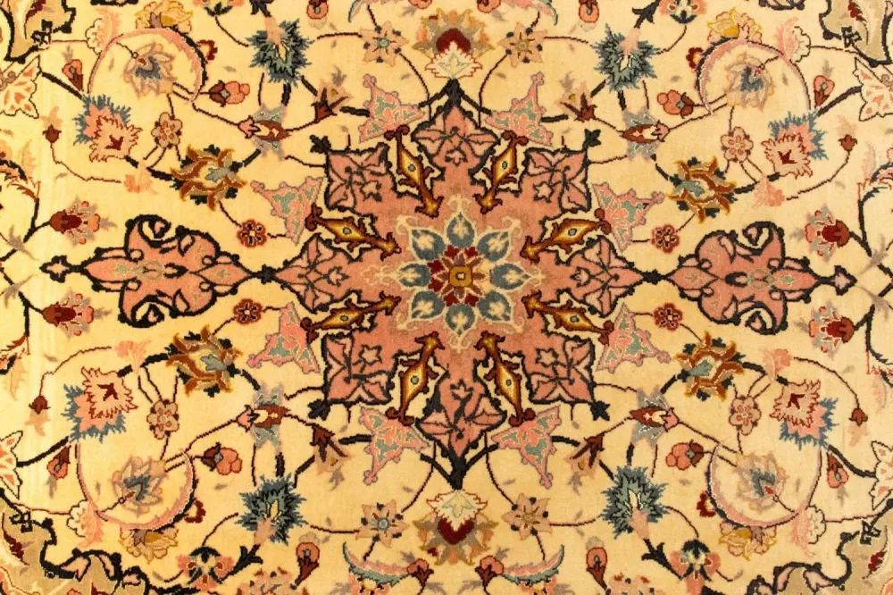 Persisk teppe - Tabriz - Royal - 153 x 100 cm - beige