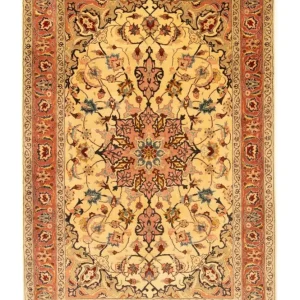 Persisk teppe - Tabriz - Royal - 153 x 100 cm - beige