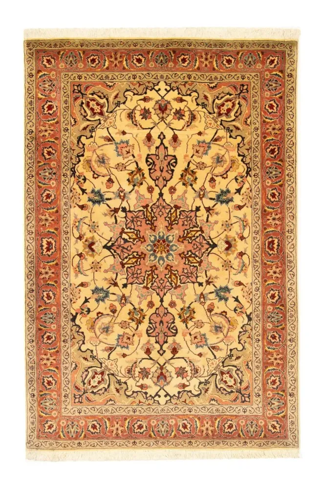 Persisk teppe - Tabriz - Royal - 153 x 100 cm - beige