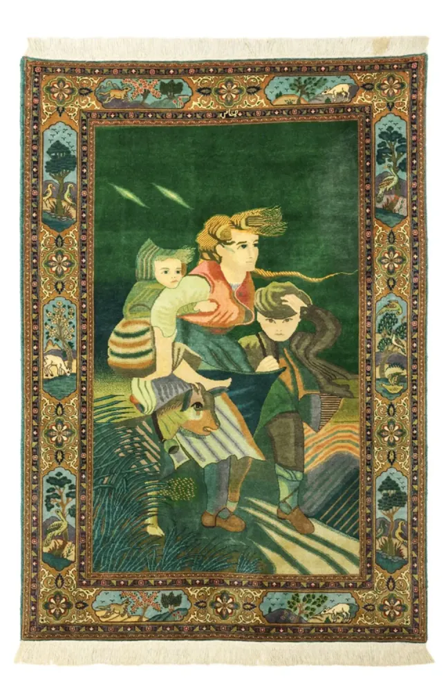 Persisk teppe - Tabriz - Royal - 153 x 103 cm - flerfarget