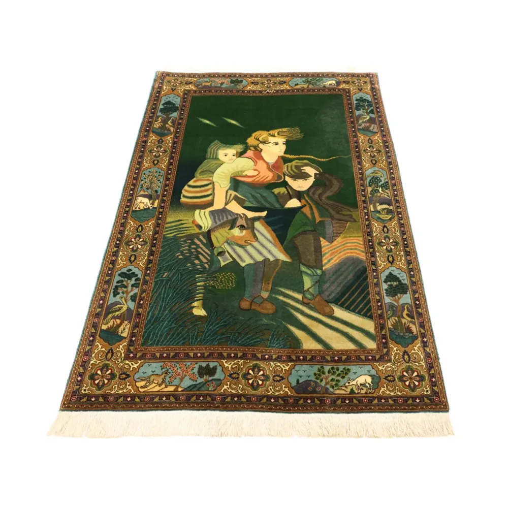 Persisk teppe - Tabriz - Royal - 153 x 103 cm - flerfarget