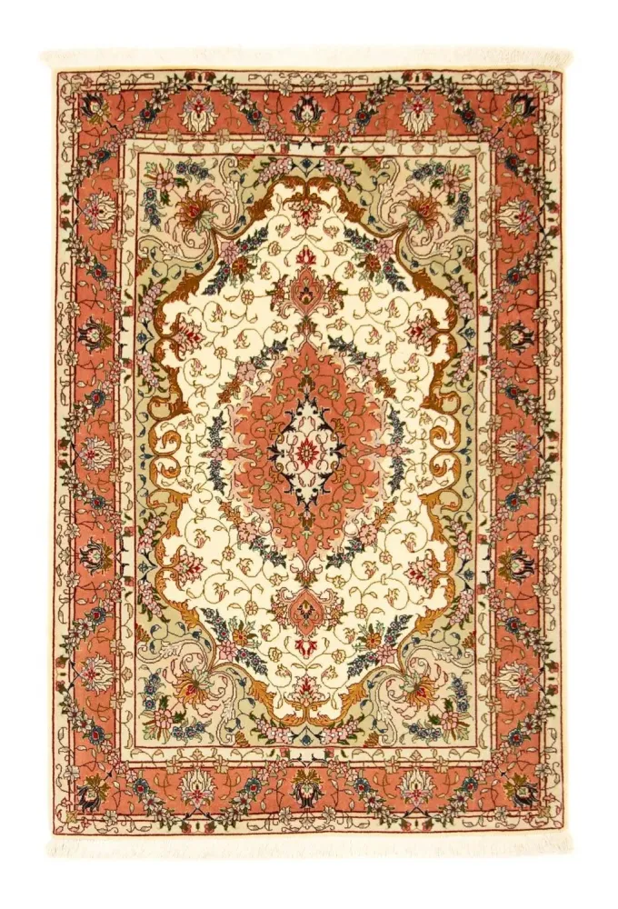 Persisk teppe - Tabriz - Royal - 153 x 103 cm - beige