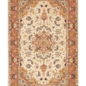 Persisk teppe - Tabriz - Royal - 154 x 100 cm - beige