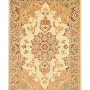Persisk teppe - Tabriz - Royal - 154 x 100 cm - beige