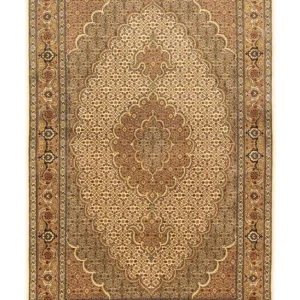 Persisk teppe - Tabriz - Royal - 154 x 100 cm - beige