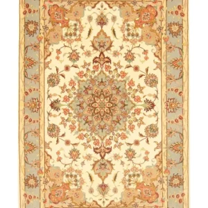 Persisk teppe - Tabriz - Royal - 154 x 100 cm - beige
