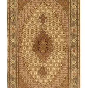 Persisk teppe - Tabriz - Royal - 154 x 102 cm - beige