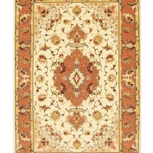 Persisk teppe - Tabriz - Royal - 154 x 102 cm - beige