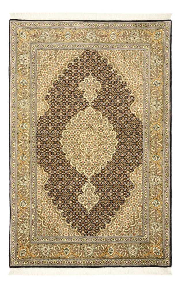 Persisk teppe - Tabriz - Royal - 154 x 102 cm - mørk beige