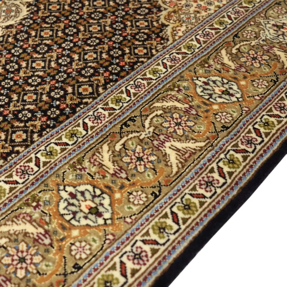 Persisk teppe - Tabriz - Royal - 154 x 102 cm - mørk beige