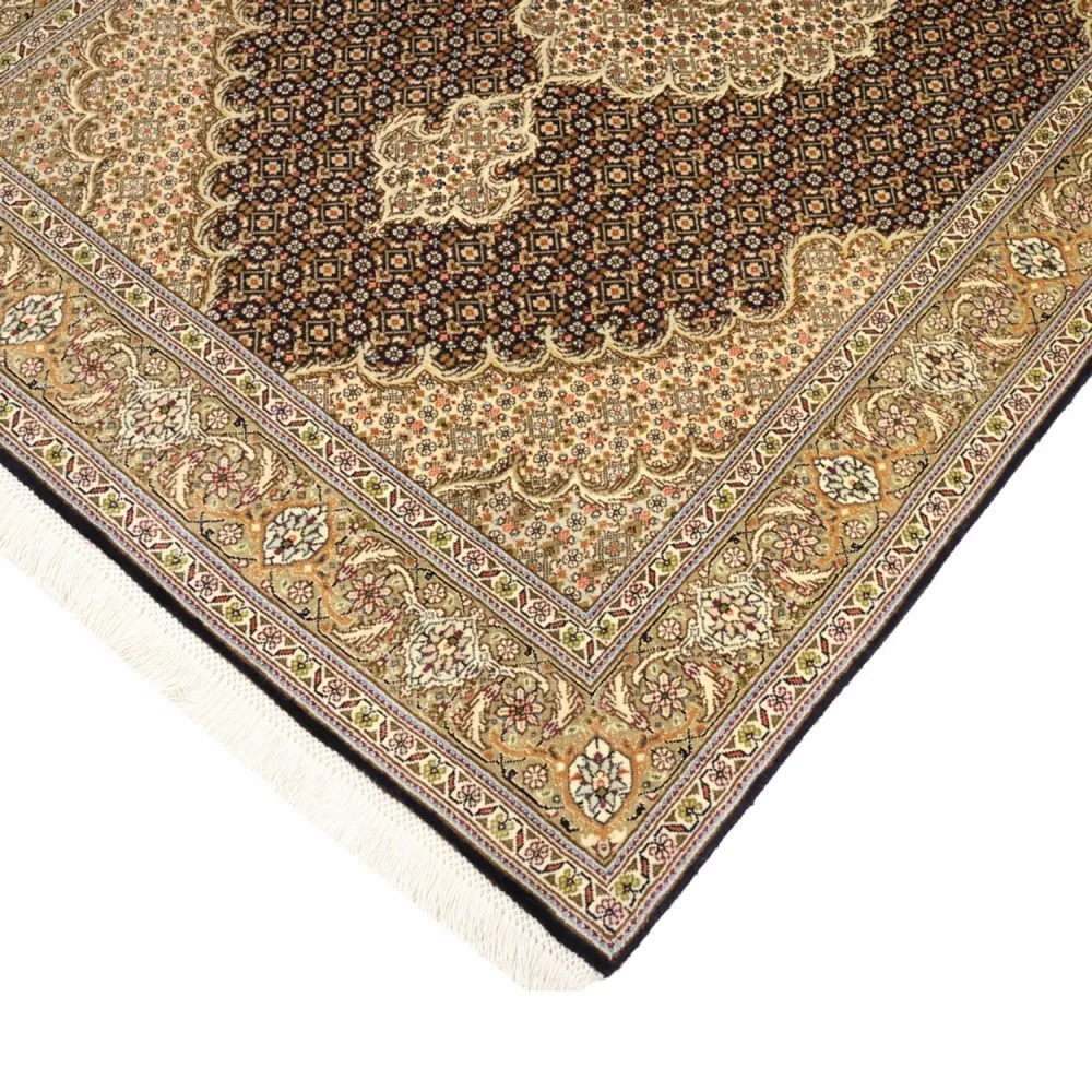 Persisk teppe - Tabriz - Royal - 154 x 102 cm - mørk beige