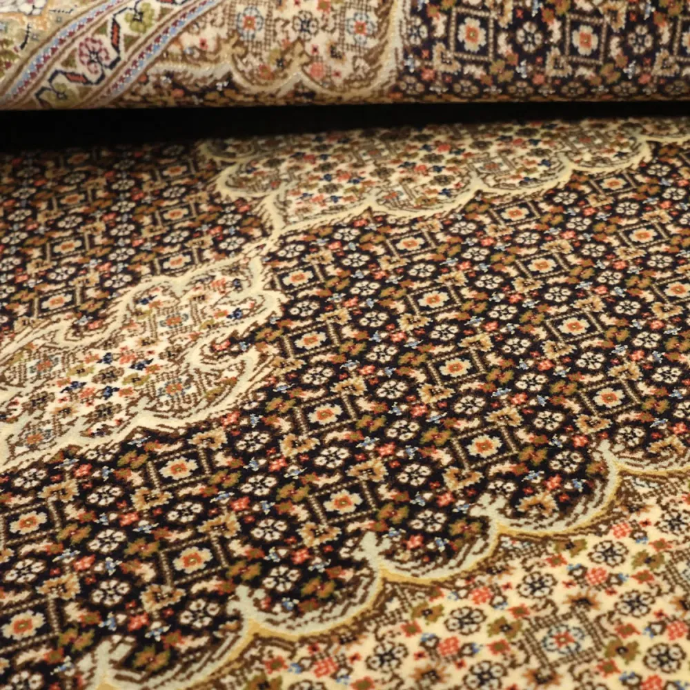 Persisk teppe - Tabriz - Royal - 154 x 102 cm - mørk beige