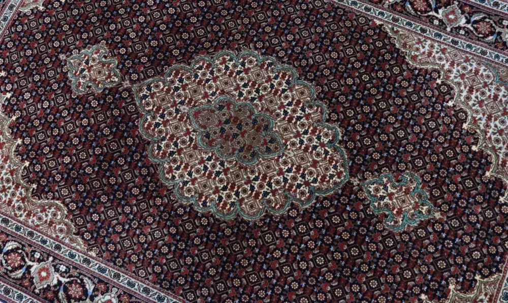 Persisk teppe - Tabriz - Royal - 154 x 104 cm - svart