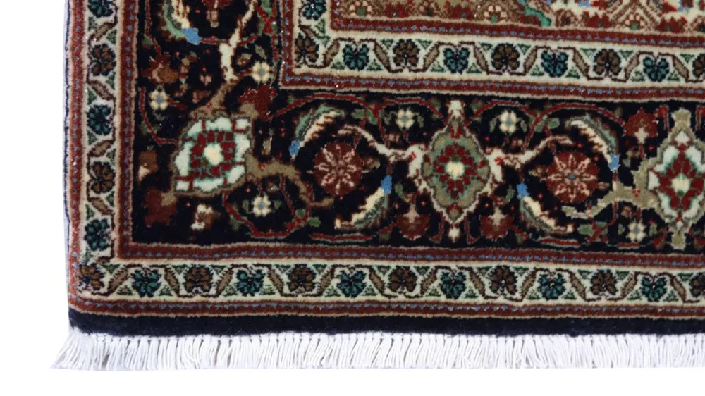 Persisk teppe - Tabriz - Royal - 154 x 104 cm - svart