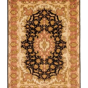 Persisk teppe - Tabriz - Royal - 154 x 94 cm - svart