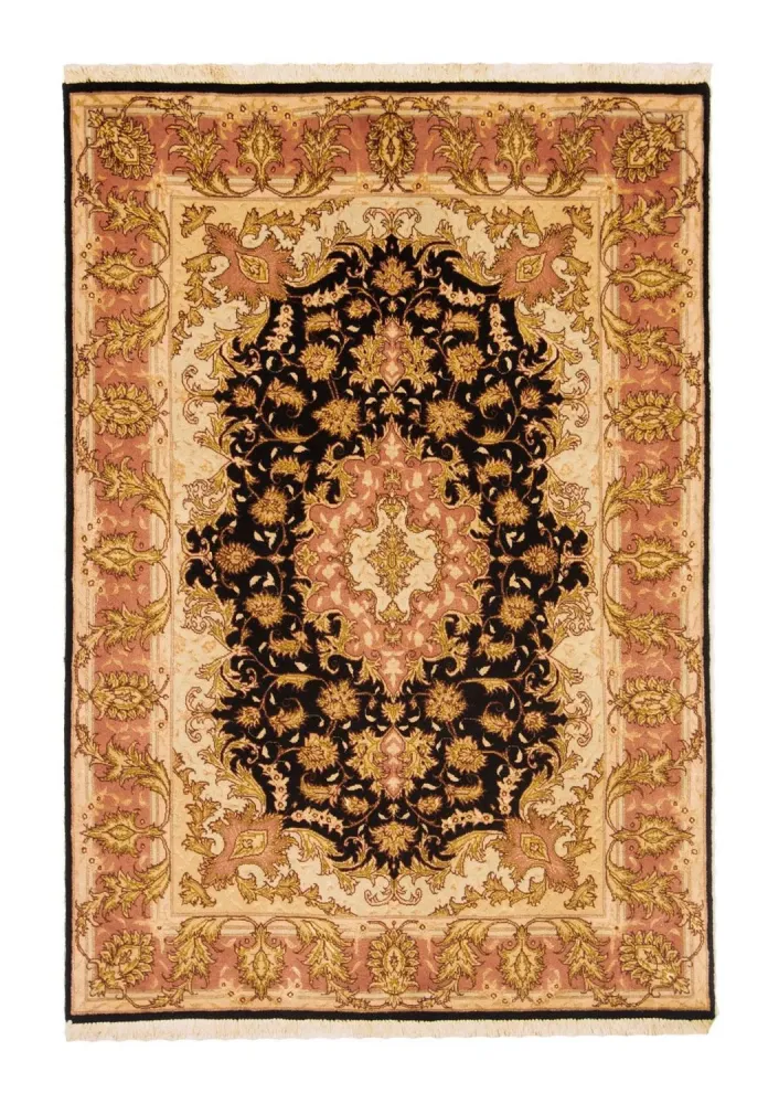 Persisk teppe - Tabriz - Royal - 154 x 94 cm - svart