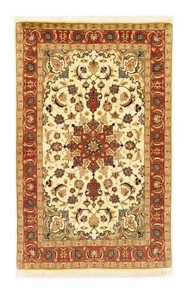 Persisk teppe - Tabriz - Royal - 158 x 100 cm - beige
