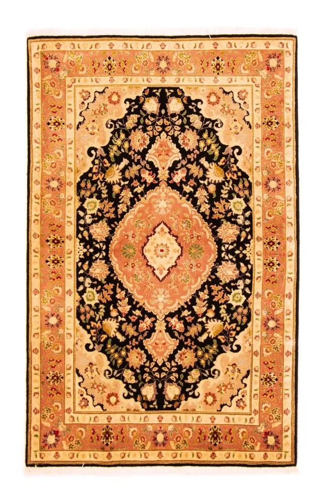 Persisk teppe - Tabriz - Royal - 160 x 100 cm - svart