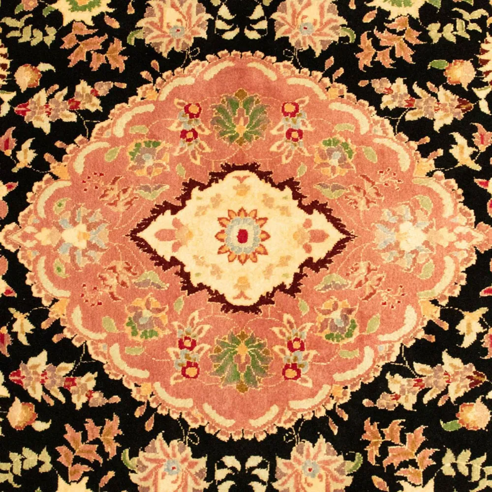 Persisk teppe - Tabriz - Royal - 160 x 100 cm - svart