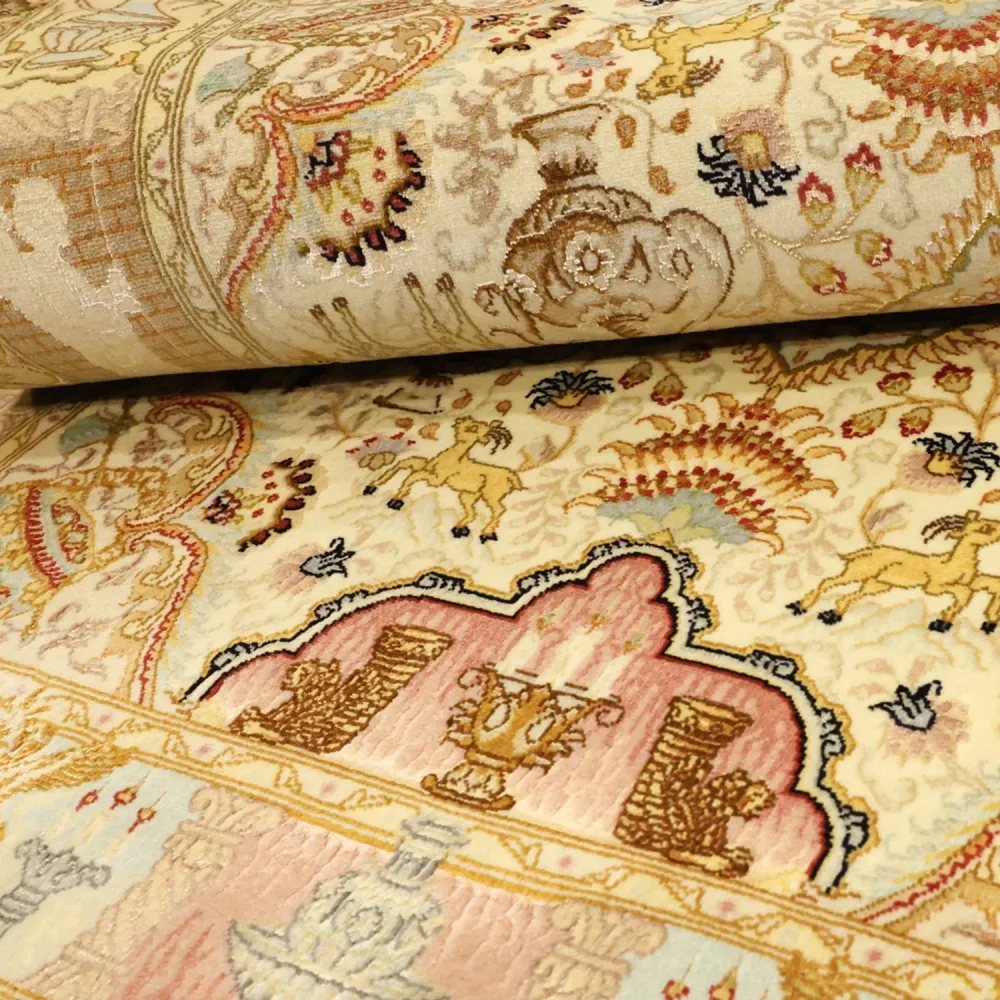 Persisk teppe - Tabriz - Royal - 160 x 101 cm - beige